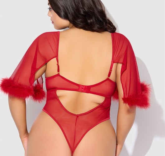 Marilyn Bell-Sleeved Bodysuit