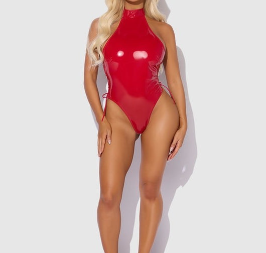 Trinity Bodysuit Red